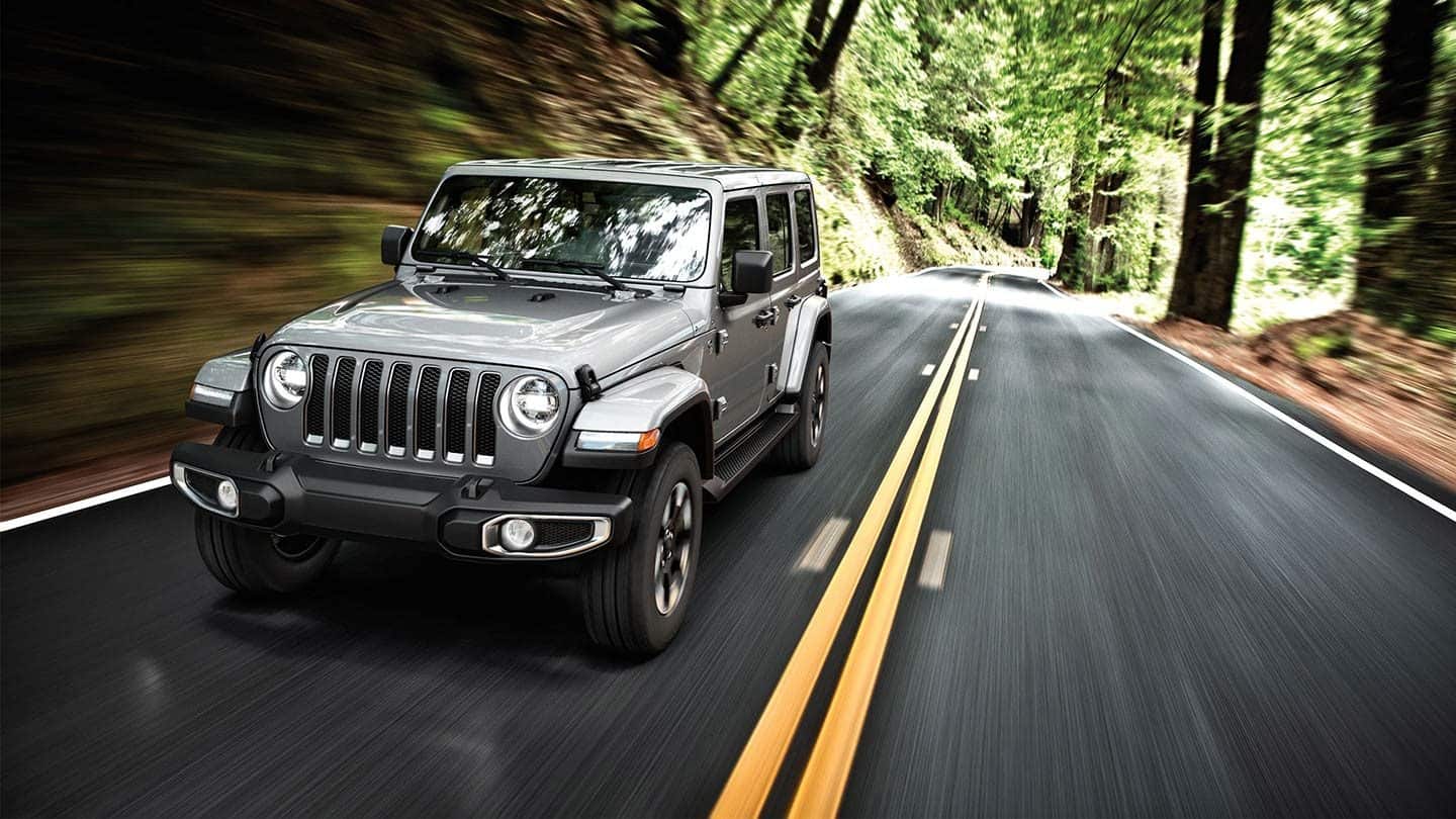 2019 Jeep Wrangler Unlimited Front Gray Exterior